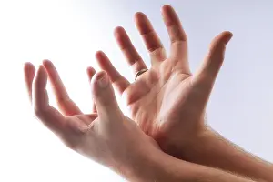 Hands seeking help
