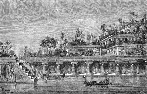 Hanging Gardens of Semiramis, also called the Hanging Gardens of Babylon