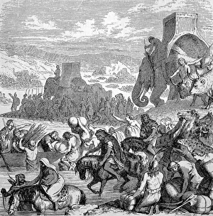 Hannibal's crossing of the Rhone in 218 BC was one of the most important events of the Second Punic War