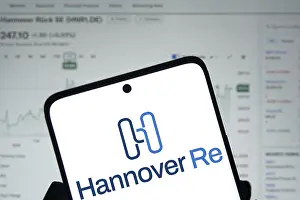 Category Historic EN Prints: Hannover re logo is displayed on smartphone