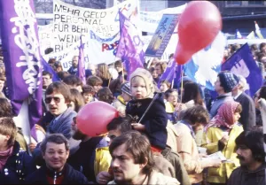 Hanover. 20th Protestant Church Congress with demonstrations on 6