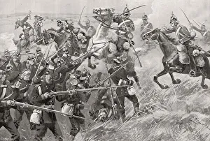 The Hanoverian Army at the Battle of Langensalza on 27 June 1866