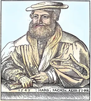 Hans Sachs aged 51, Hans Sachs