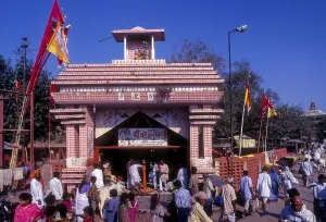Hanuman temple in Allahabad, Uttar Pradesh