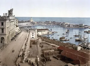 The Harbour and the Admiralty, Algiers