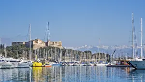 The Harbour and Castle Antibes France