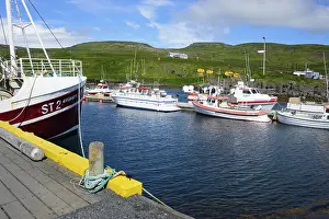 Harbour, Drangsnes, Westfjords, Iceland