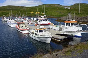 Harbour, Drangsnes, Westfjords, Iceland