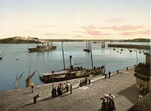 Harbour entrance, St. Malo, Brittany