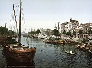 The harbour of Leuve, Rotterdam