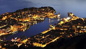 Harbour, Old Town, Bergen, Hordaland, Norway