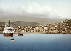 The harbour, San Remo, Riviera