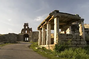 Harikrishna gateway in Hampi, Karnataka, India