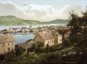 Harstadhavn, the harbour of the town of Harstad
