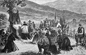 Harvest prayer in the Zillertal valley