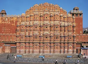 Hawa mahal, jaipur, rajasthan, india, asia
