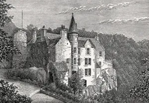 Hawthornden Castle, 1883, Midlothian