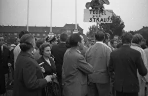 The head of the CSU, F. J. Strauss