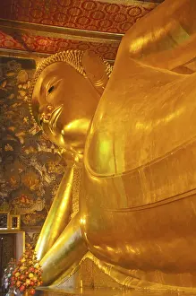 Head, Reclining Buddha, 45m long