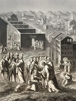 Healing the man blind from birth