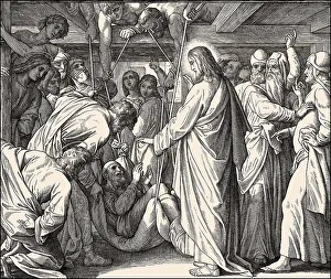Healing the paralytic at Capernaum
