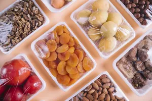 healthy products plastic containers
