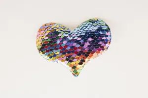 Heart shaped object in view as love conception