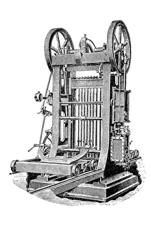 Heavy log frame saw, for cutting and slicing teak logs and hardwood logs