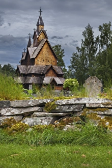 Category Scandinavia Prints: Heddal Stave Church, Notodden, Telemark