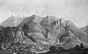 The heights of Taygetos in the surroundings of Sparta