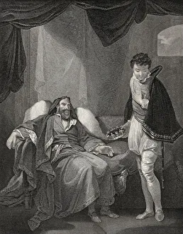 Heinrich IV. tadelnder Prinz Heinrich