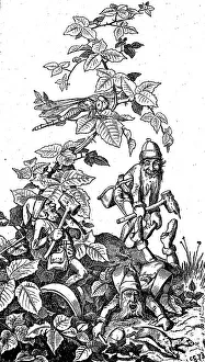 The Heinzelmaennchen are a race of creatures appearing in a tale connected with the city of Cologne in Germany