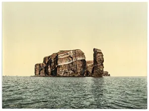 Helgoland Island in the North Sea