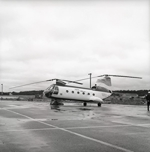 Helicopter history. The Boeing Vertol 107