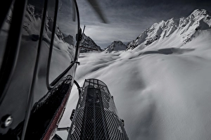 Helicopter Snowboarding, Himalayas