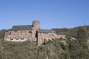 Hengebach Castle above the old town