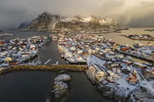 Hennigsvaer, Lofoten, Nordland, Norway