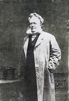 Henrik Ibsen, 1828-1906, Norwegian playwright