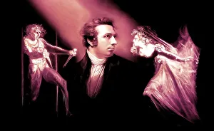 Henry Fuseli or Johann Heinrich Fuessli, 1741 - 1825, Swiss painter, draughtsman and writer, digitally edited after Northcote, 1778, Lady Macbeth Seizing the Daggers, scene from The Tragedy of Macbeth by William Shakespeare