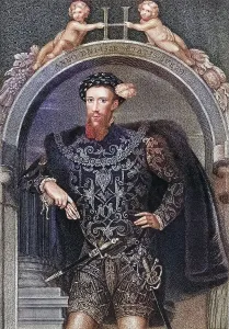 Henry Howard, Earl of Surrey, 1517-1547 English poet From the book Lodges British Portraits