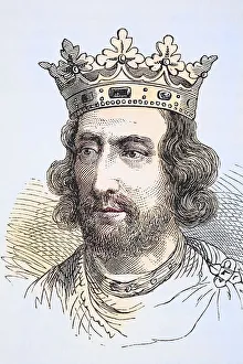Henry III of England 1207 to 1272 from The National and Domestic History of England by William Aubrey