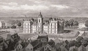 Heriot's Hospital, from the Castle hill