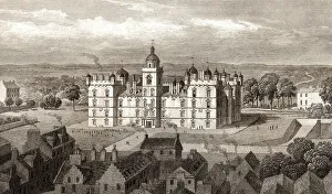Heriot's Hospital, from the Castle hill