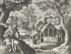 The hermit Apelles of Genoa, blacksmith