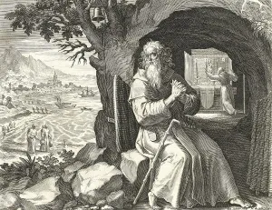 The hermit Fulgentius of Ruspe
