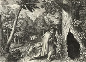 The Hermit Geroldus, from Sylvae Sacrae by Rafael Sadeler (c)