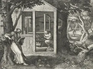 The Hermit (Palaemon), a hermit in the Thebais who lived in the 4th century