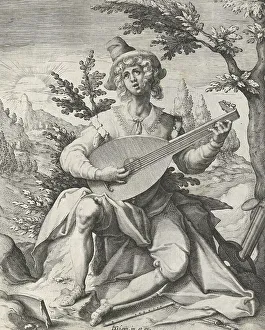 The Hermit Sanguinicus, from Sylvae Sacrae by Rafael Sadeler (c)