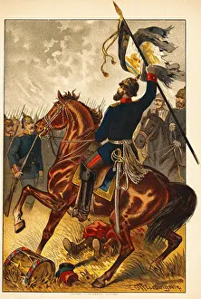 The hero of Weissenburg, battle of 1870
