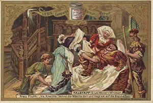 Herr Fluth, He Knechte, nehmen die Laaesche dort und tragen sie auf die Bleiche fort